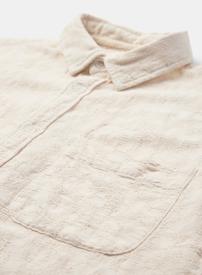 Anerkjendt Overhemd Korte Mouw Akliam 902261 - 9503 Tofu