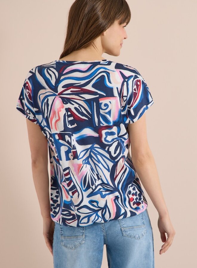 Cecil T-shirt B325042 - 35512 Universal Blue