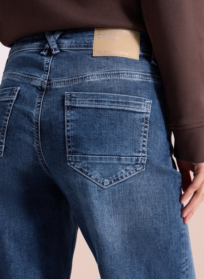 Cecil Jeans Slim Fit B380794 - 10283 Mid Blue Wash