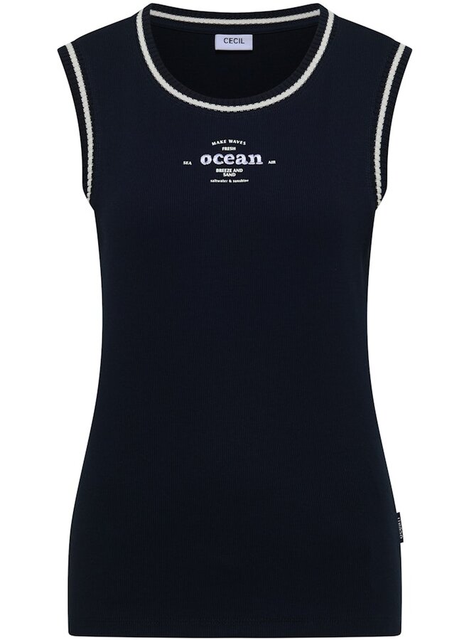 Cecil Top B325032 - 35512 Universal Blue