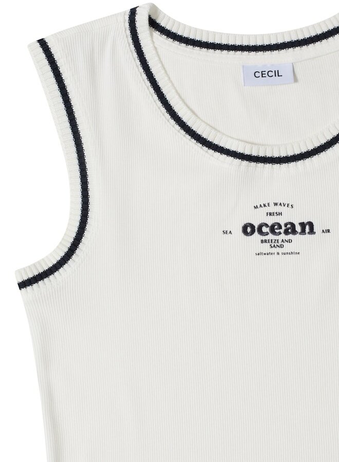 Cecil Top B325032 - 33474 Vanilla White