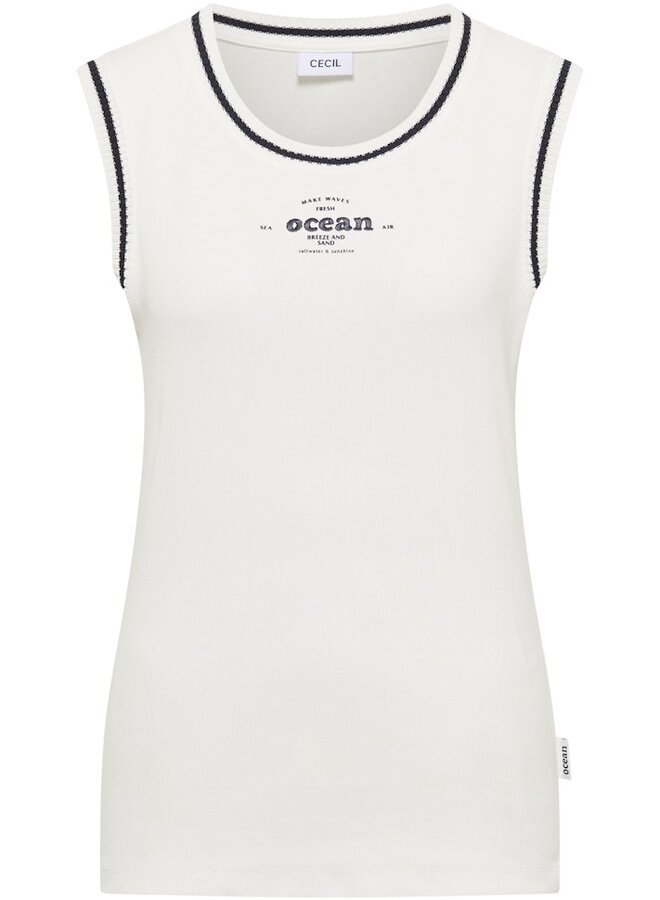 Cecil Top B325032 - 33474 Vanilla White