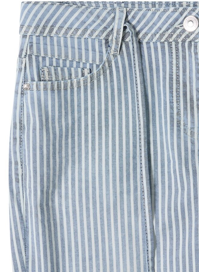 Cecil  Jeans Wide Leg B380795 - 20283 Mid Blue Wash