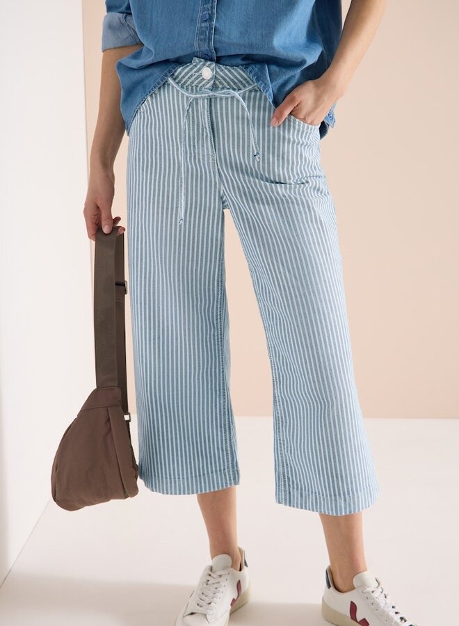 Jeans Wide Leg B380795 - 20283 Mid Blue Wash