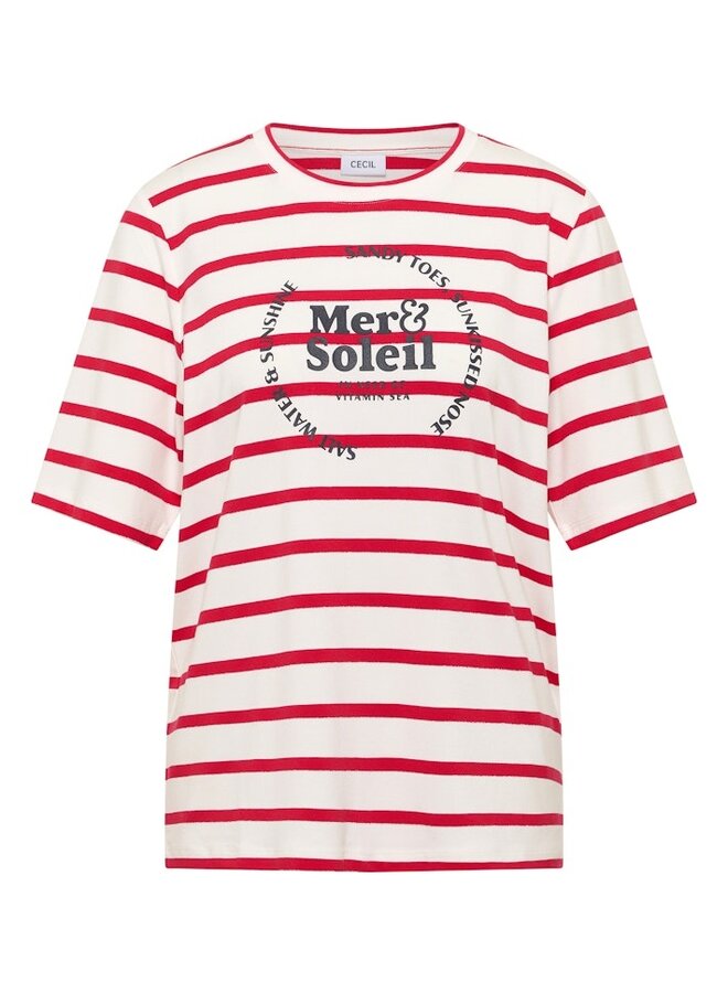 Cecil T-shirt B325044 - 36759 Glazed Apple Red