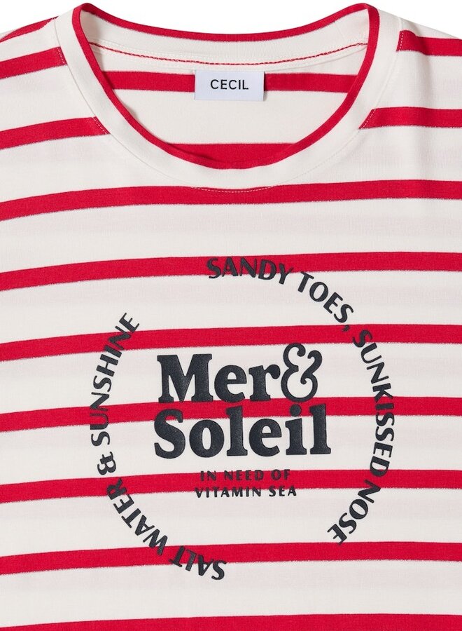 Cecil T-shirt B325044 - 36759 Glazed Apple Red