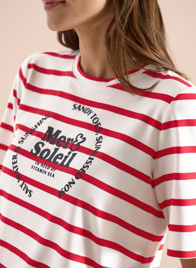 Cecil T-shirt B325044 - 36759 Glazed Apple Red