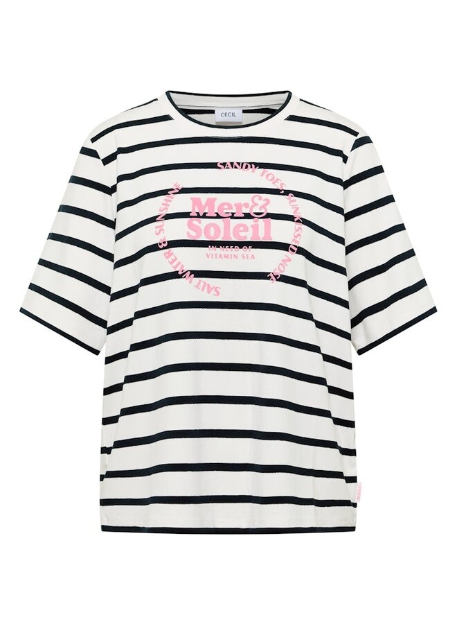 Cecil T-shirt B325044 - 35512 Universal Blue