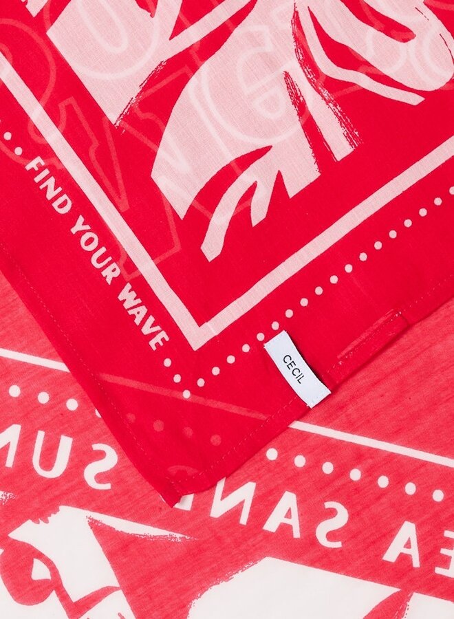 Cecil Sjaal B573112 - 26759 Glazed Apple Red