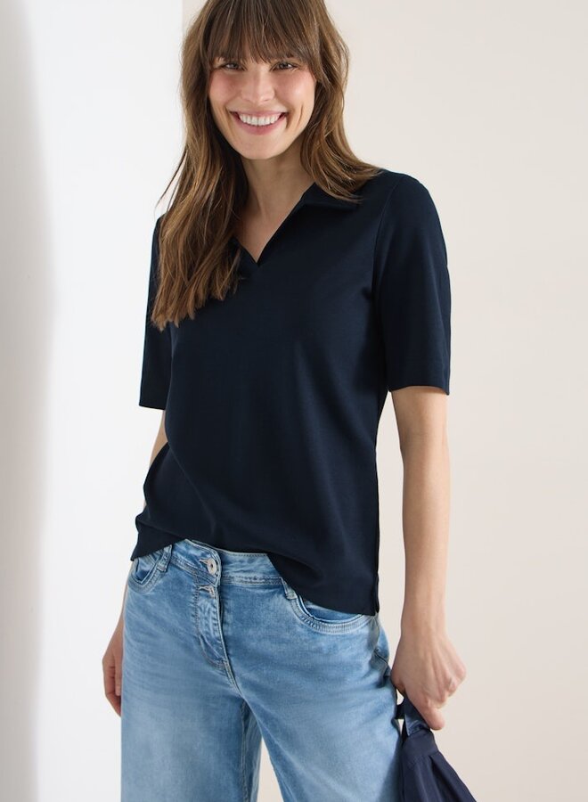 Cecil T-shirt B325056 - 15512 Universal Blue