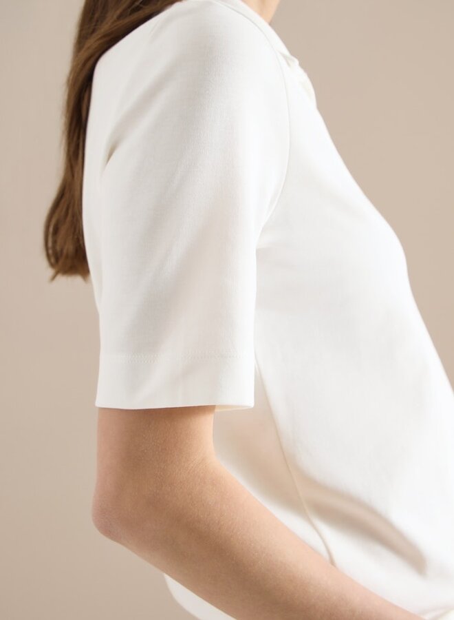 Cecil T-shirt B325056 - 13474 Vanilla White