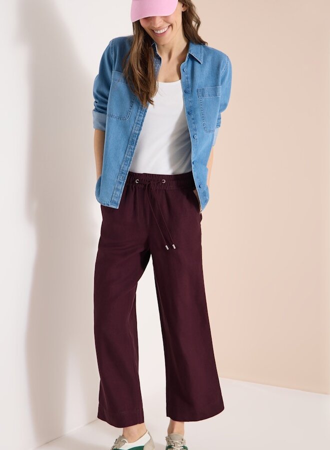 Broek B380433 - 17309 Rich Burgundy