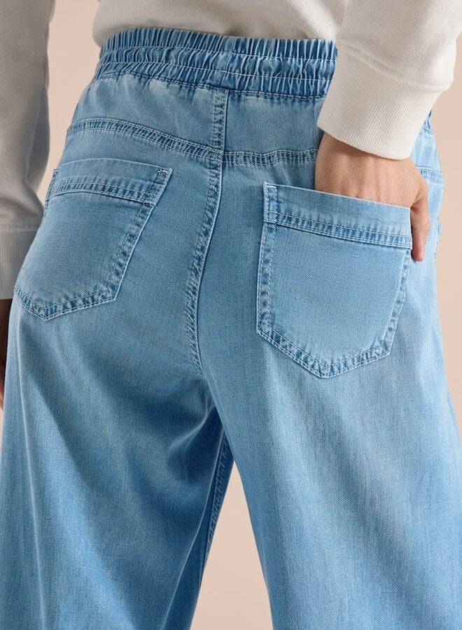 Cecil Broek B380384 - 10349 Light Blue Used Wash