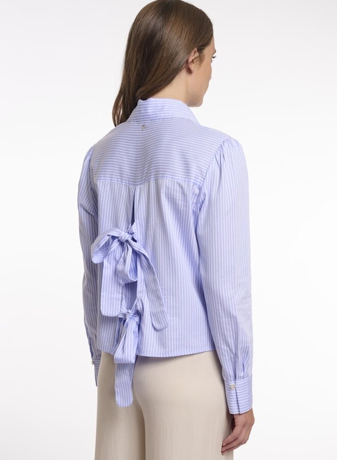 Rino & Pelle Blouse Felise 7002623 - 11034 Blue Striped
