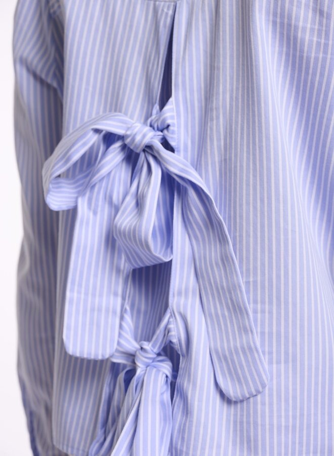 Rino & Pelle Blouse Felise 7002623 - 11034 Blue Striped