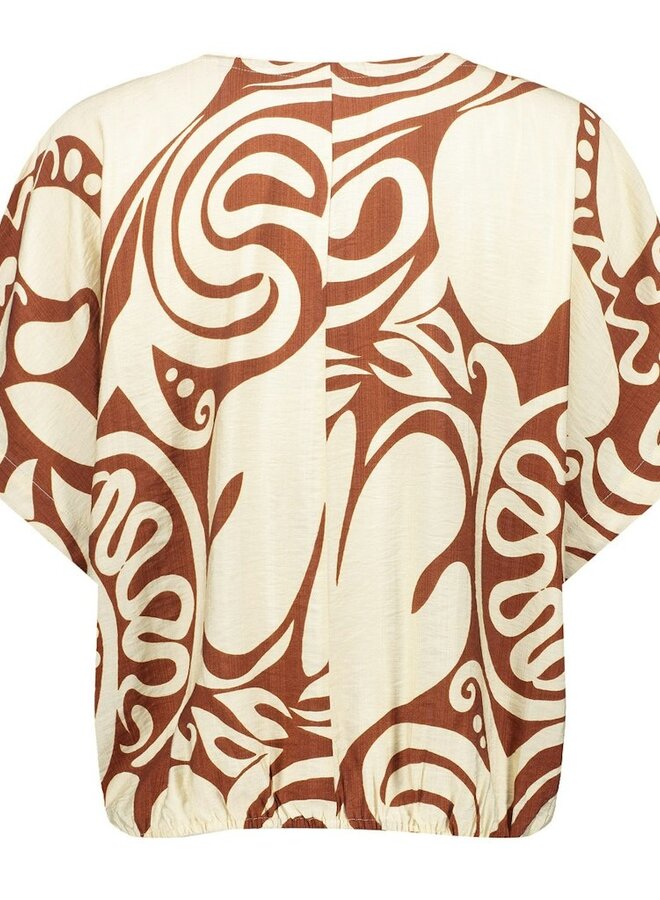 Geisha Top 63435-26 - 760 Ecru/Tabacco
