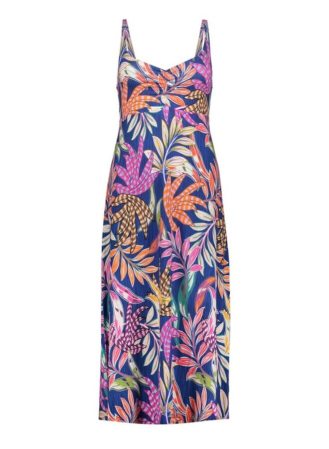 Geisha Jurk NOËLLE  67151-60 Blue/Fuchsia