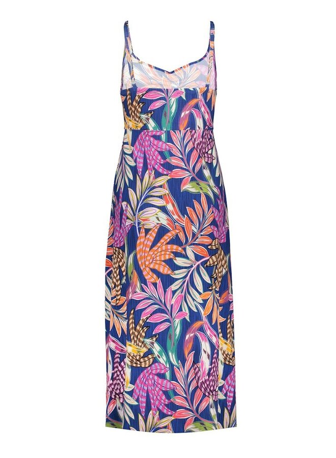 Geisha Jurk NOËLLE  67151-60 Blue/Fuchsia