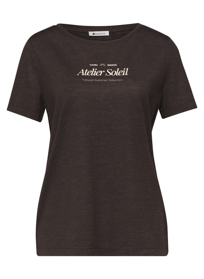 Street One Shirt 324497 - 37276 Espresso Brown