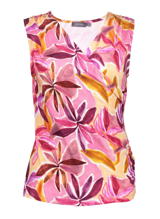 Geisha Top PUCK  62038-60 Purple/Pink