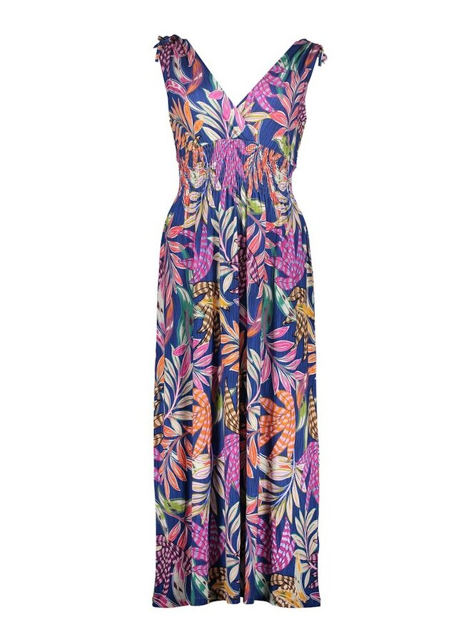 Jurk MILA 67155-60 Blue/Fuchsia