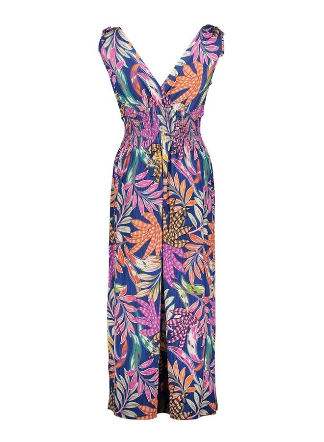 Geisha Jurk MILA 67155-60 Blue/Fuchsia