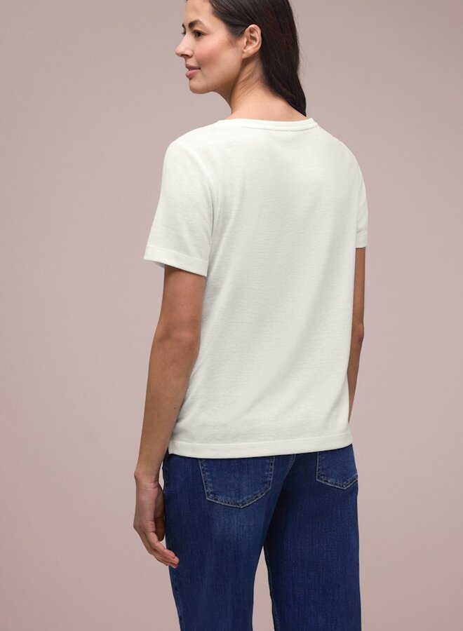 Street One Shirt 324497 - 30108 Off White