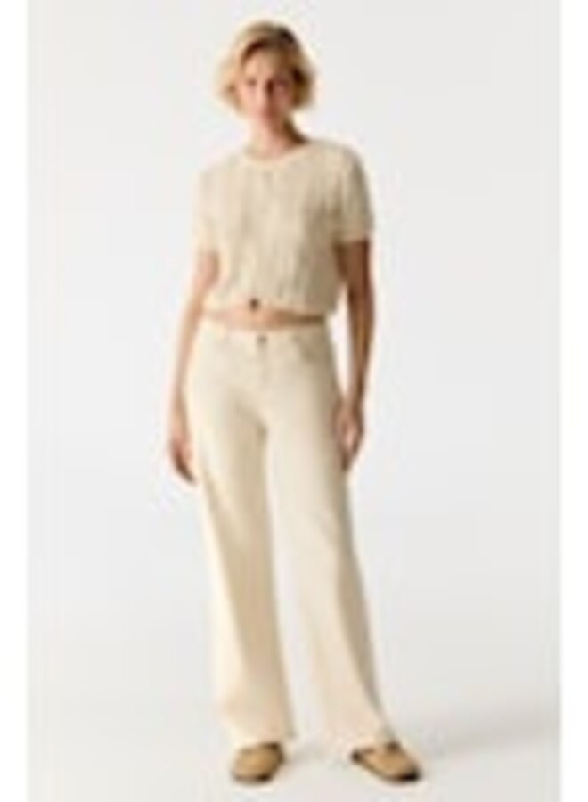 Cup Of Joe Jeans Wide Straight Nova - Sand