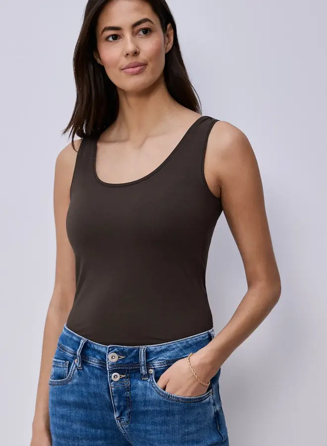 Street One Top 322896 - 17276 Espresso Brown