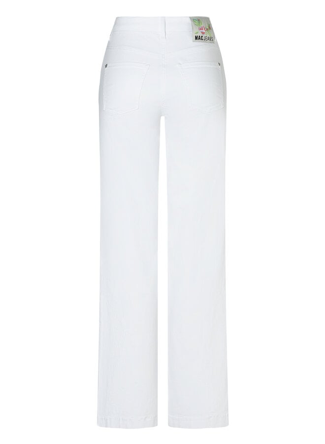 Mac Jeans Wide Leg Jeans Dream 5441-90-0351L - D010 White Denim