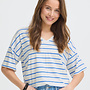 B.young T-Shirt BYPANDINNA 20819046 - Nebulas Blue/White Stripe