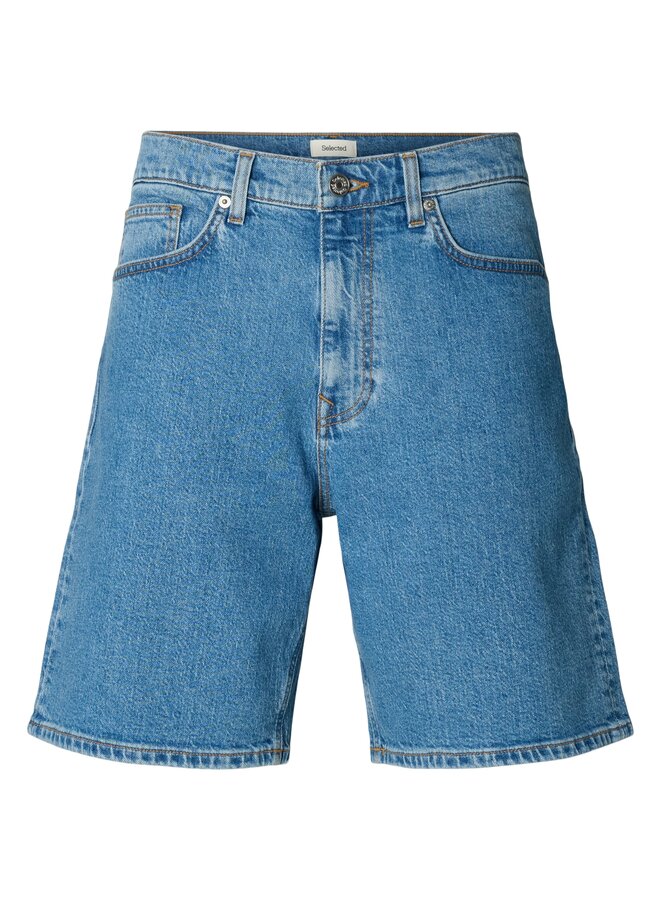 Selected Short 16099976 - 4902591 Light Blue Denim