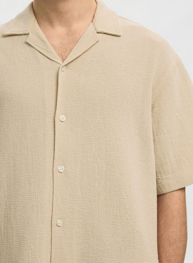 Selected T-Shirt 16101248 - Oatmeal