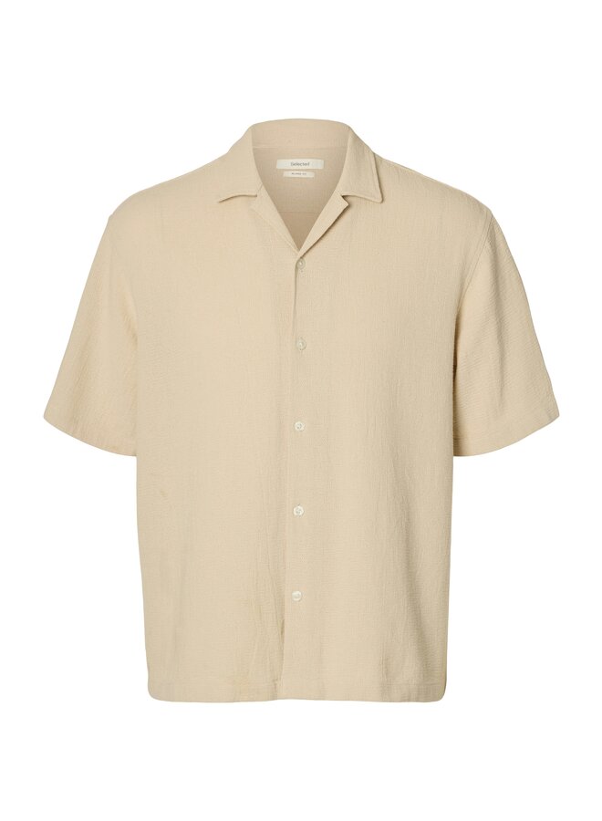 Selected T-Shirt 16101248 - Oatmeal