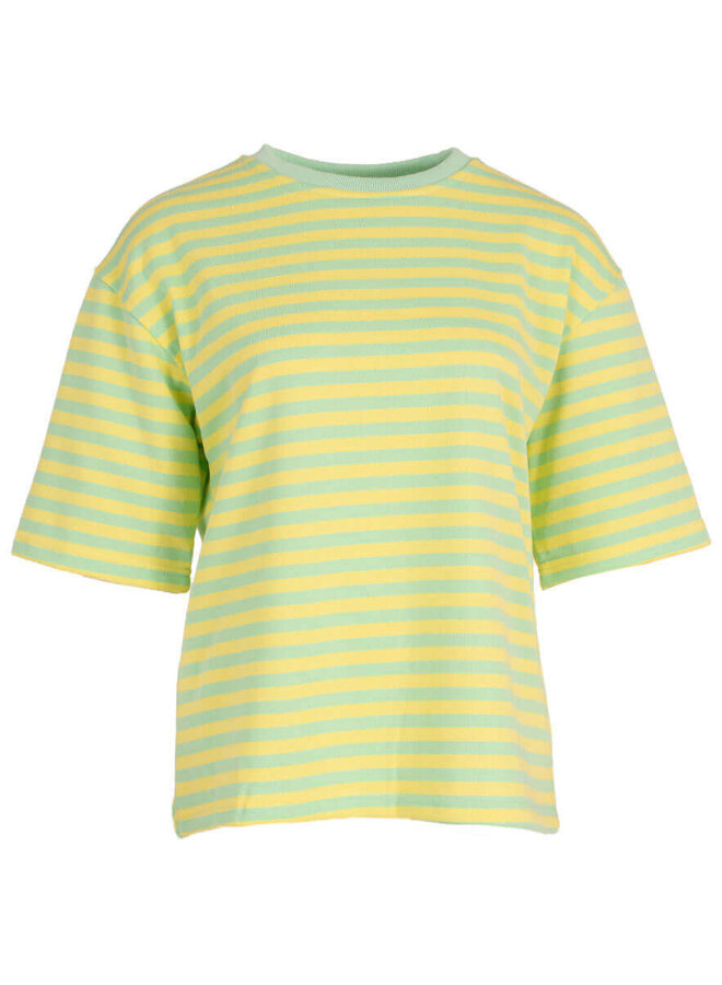 Azzurro Top A-9170- Yellow/Mint