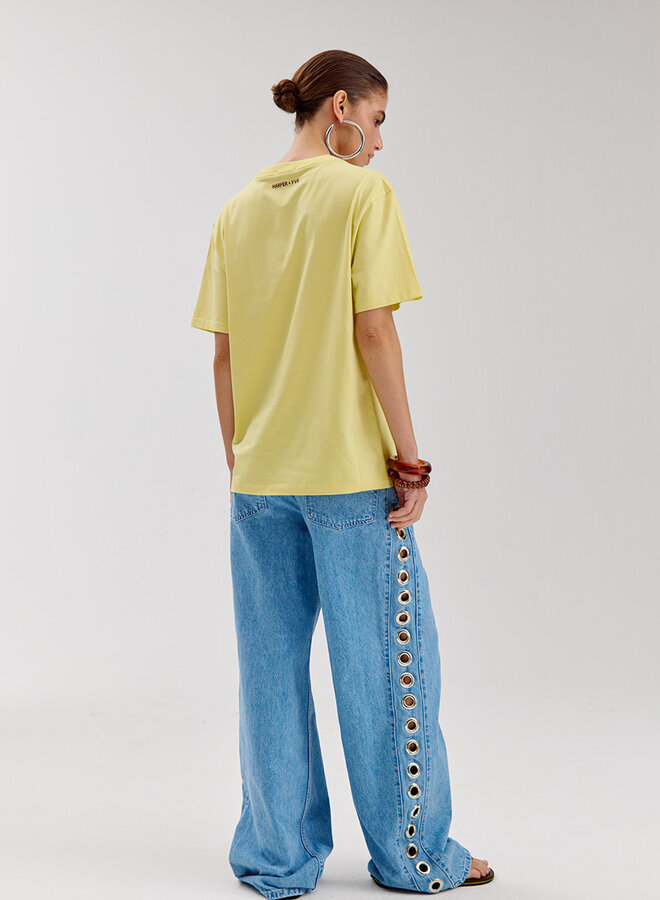 Harper And Yve Wide Leg Jeans MAYRAEYE HS6D103 - 421 Mid Blue