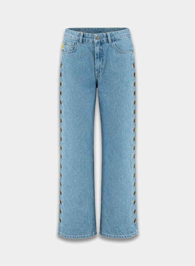 Harper And Yve Wide Leg Jeans MAYRAEYE HS6D103 - 421 Mid Blue