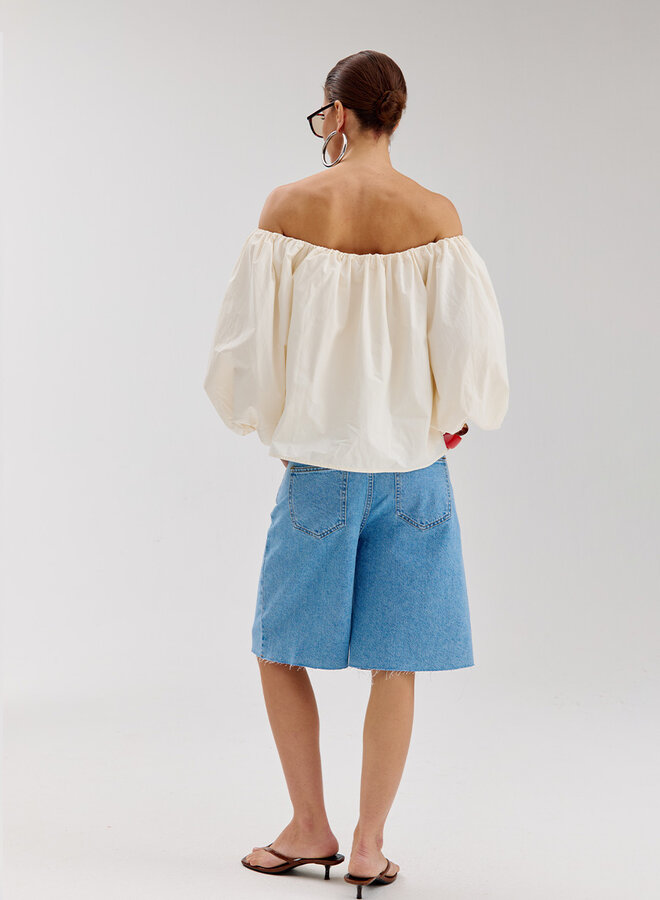 Harper And Yve Top LAUREN HS6P600 - 101 Ecru