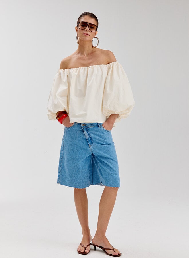 Top LAUREN HS6P600 - 101 Ecru