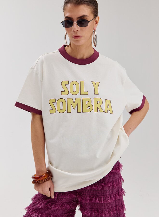 T-Shirt SOL HS6Y302 - 101 Ecru