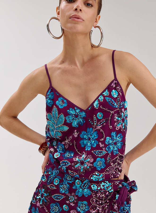 Harper And Yve Top ROMY HS6P411 - 938 Cassis Blue