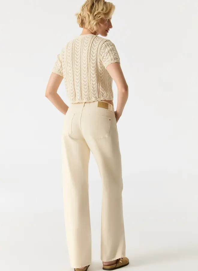 Cup of Joe Wide Leg Jeans Nova - Sand