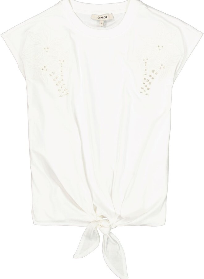 Garcia Top Q260003 - 53 Off White
