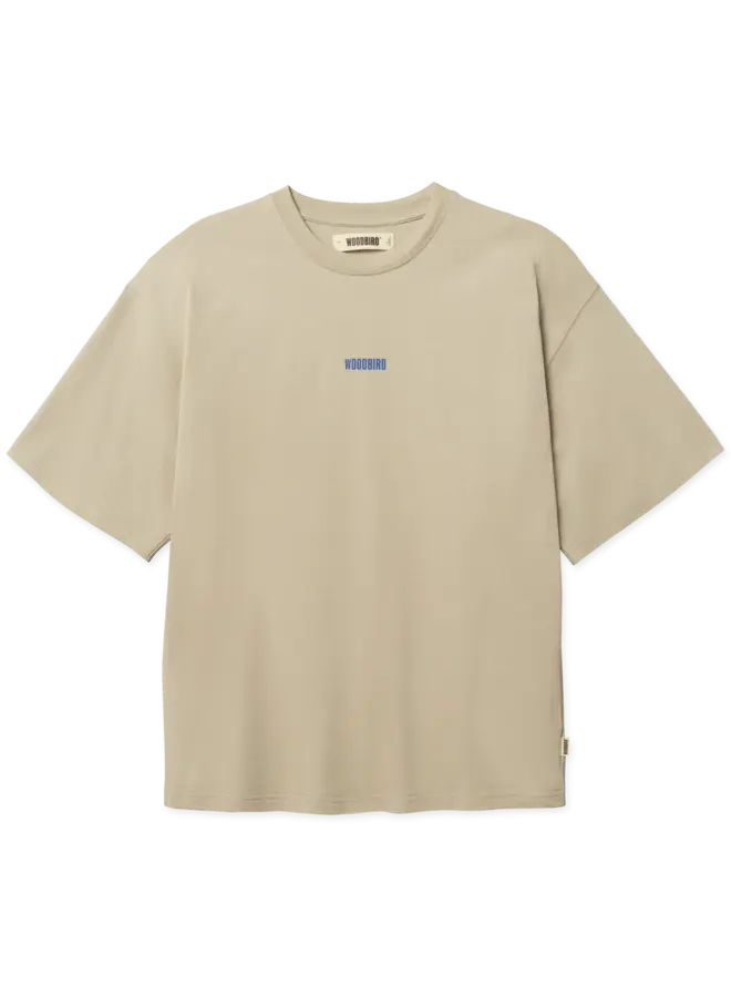 Woodbird T-Shirt WBBeam Lion 2616-704 Stone