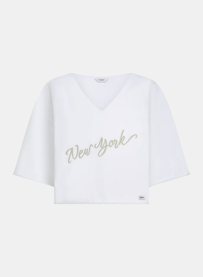 Sweater S26F1874LTD - 01-054 White Jute