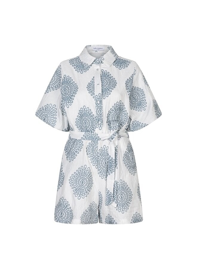 Lofty Manner JumpsuitTalari RD24.1 - 119 White Blue