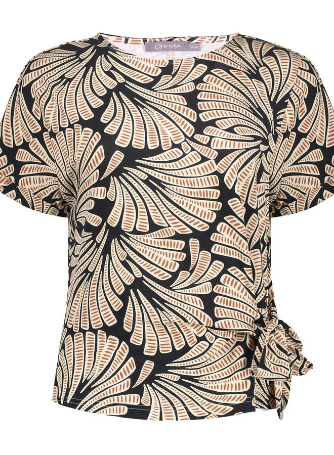 Geisha Blouse 62331-20 - 999 Black Brown