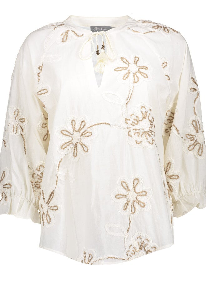 Geisha Blouse 63300-10 - 718 Ecru