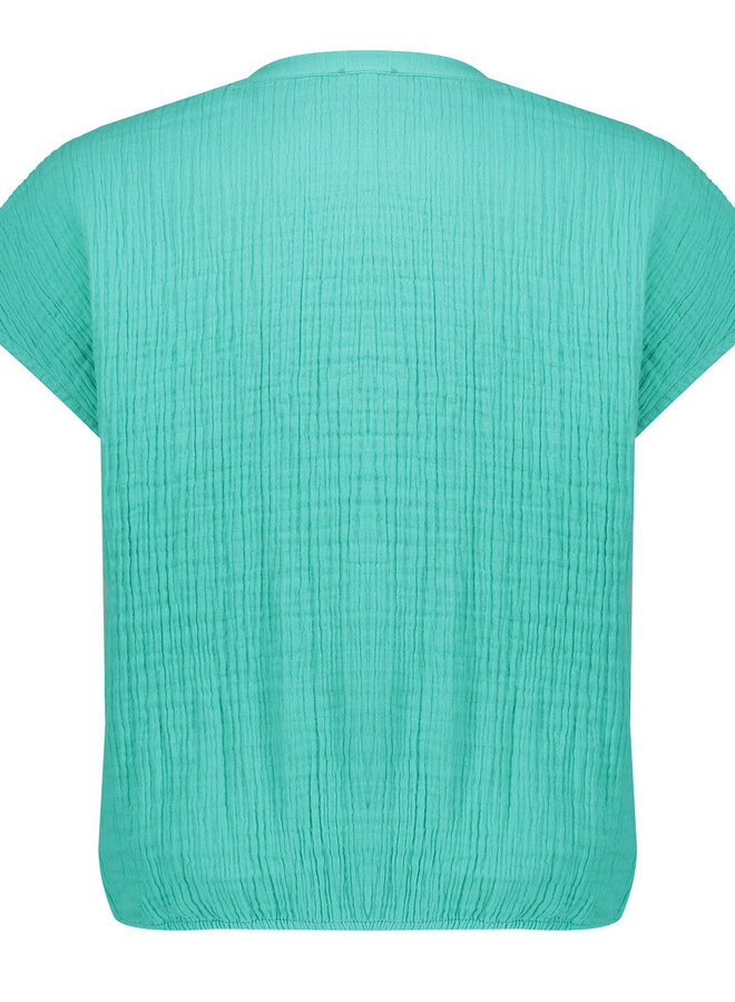 Geisha Blouse 63462-20 - 602 Aqua