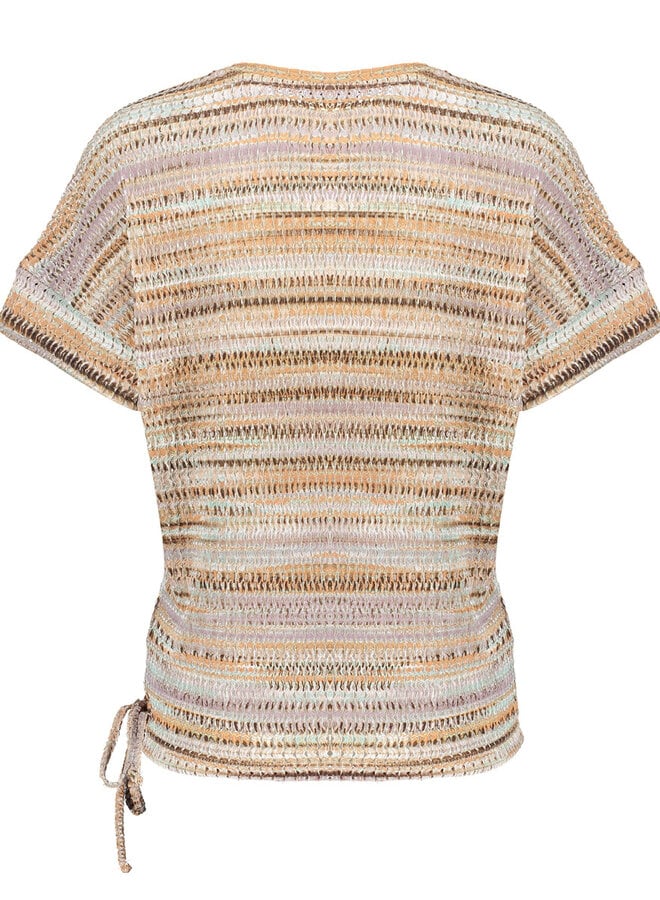 Geisha Top 62333-20 - 602 Aqua/Camel/Sand